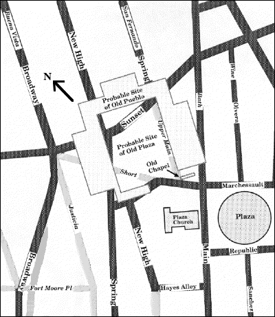 Map of Old Pueblo